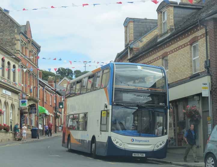 Stagecoach Devon Alexander Dennis Enviro400 19572